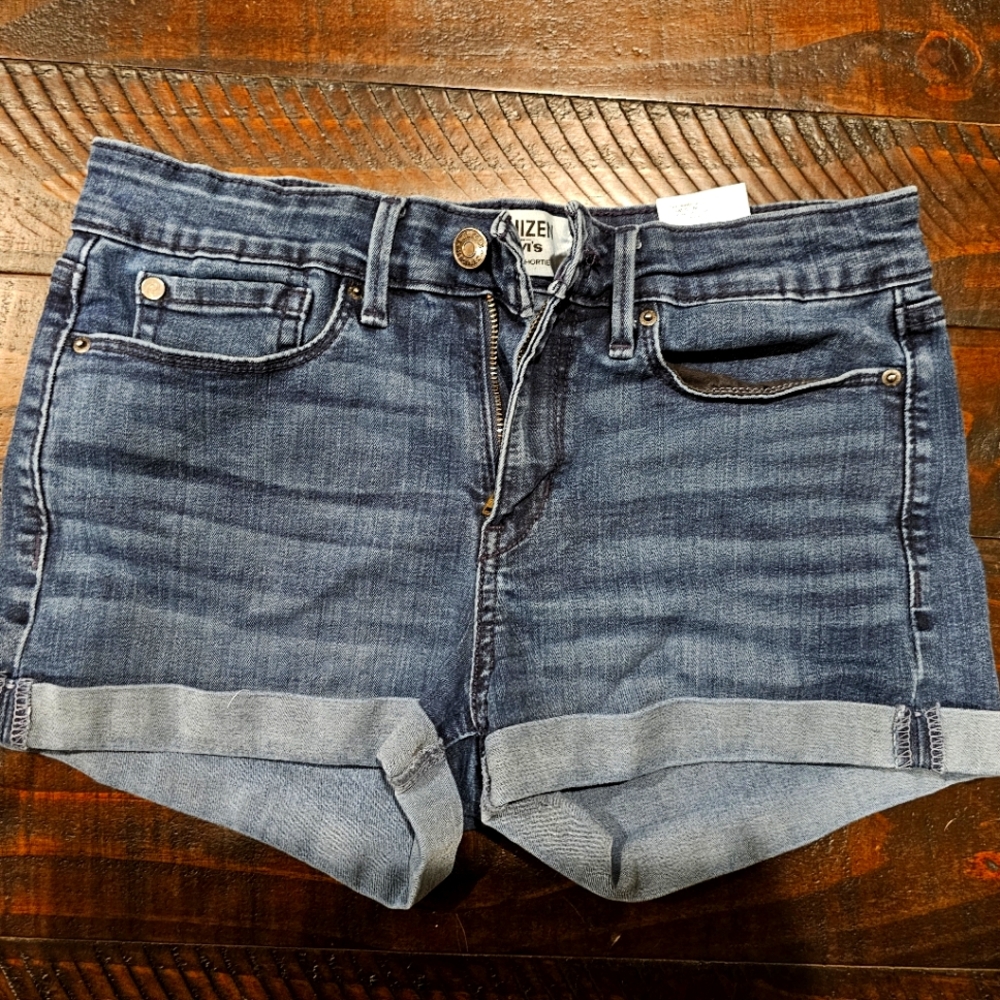 Denizen From Levi's Blue Jean Shorts